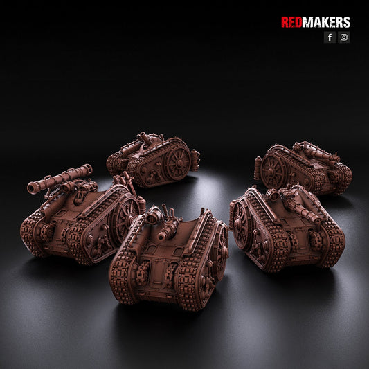 Red Makers Solar Guard Heavy Support Teams x3 (Custom Order) - product image 1 of 8