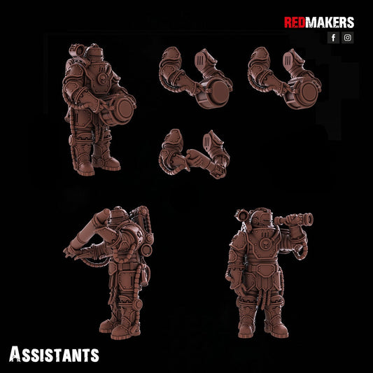 Red Makers Solar Guard Heavy Support Teams x3 (Custom Order) - product image 2 of 8