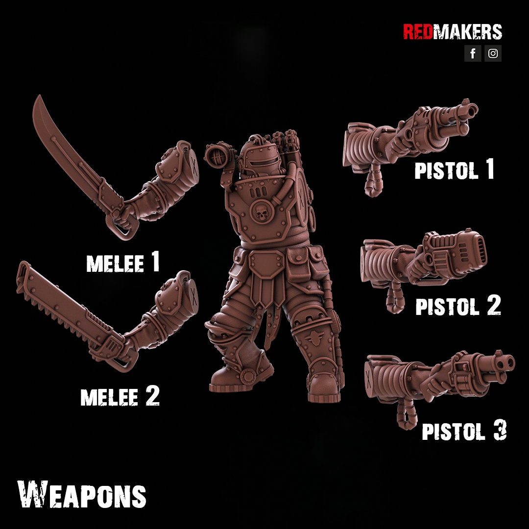 Red Makers Solar Guard Squad x10 - Various Options (Custom Order) - product image 2 of 10