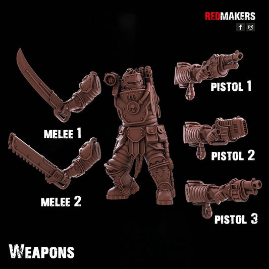 Red Makers Solar Guard Squad x10 - Various Options (Custom Order) - product image 2 of 10