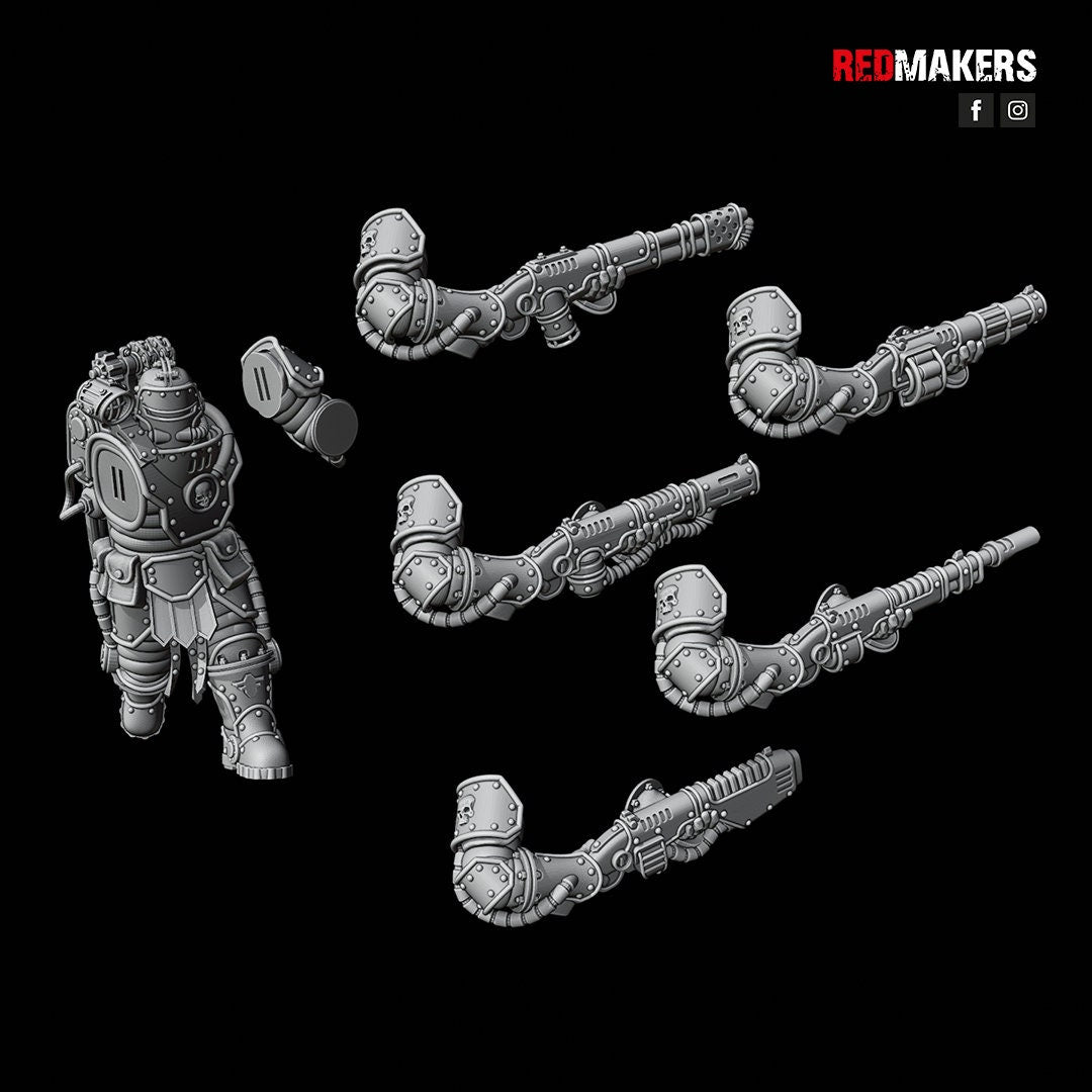 Red Makers Solar Guard Squad x10 - Various Options (Custom Order) - product image 9 of 10