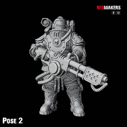 Red Makers Solar Guard Flamer Squad x10 (Custom Order) - product image 4 of 10