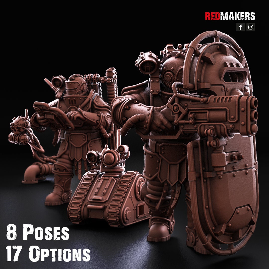 Red Makers Solar Guard Kill Squad x8 (Custom Order) - product image 1 of 9
