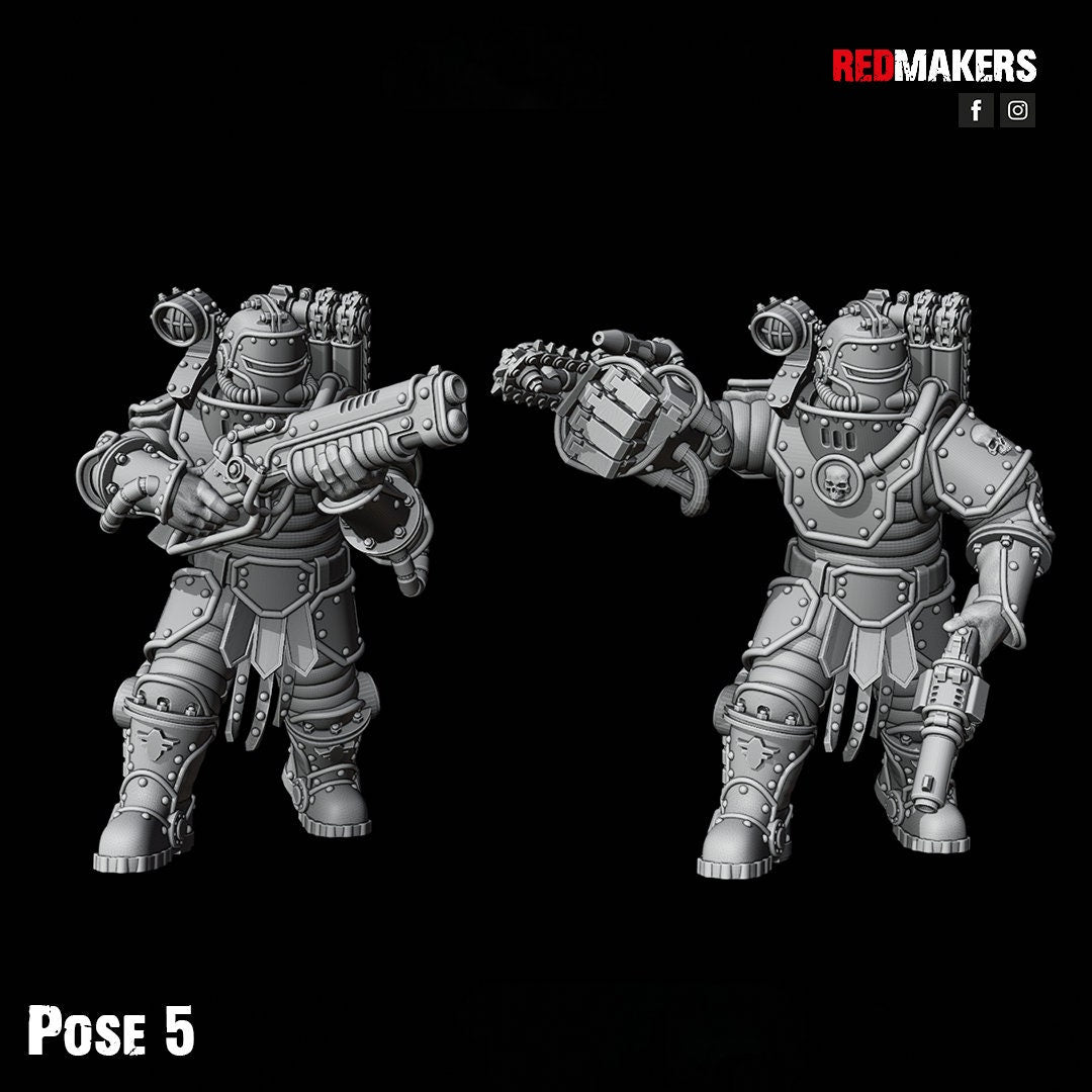 Red Makers Solar Guard Kill Squad x8 (Custom Order) - product image 2 of 9