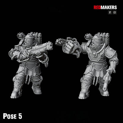 Red Makers Solar Guard Kill Squad x8 (Custom Order) - product image 2 of 9