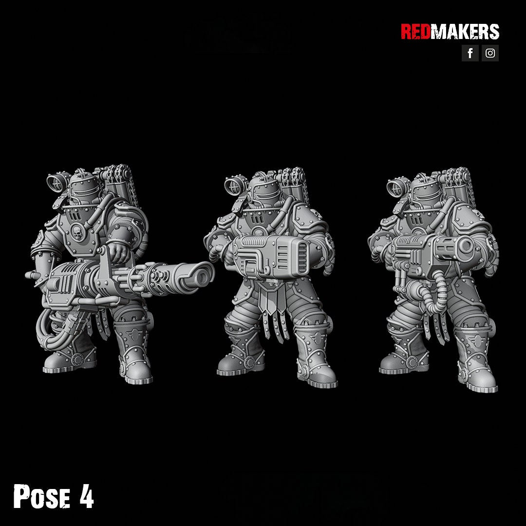 Red Makers Solar Guard Kill Squad x8 (Custom Order) - product image 4 of 9