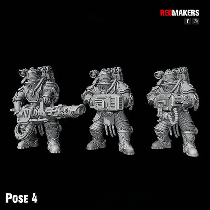 Red Makers Solar Guard Kill Squad x8 (Custom Order) - product image 4 of 9
