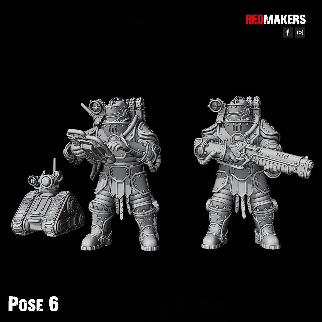 Red Makers Solar Guard Kill Squad x8 (Custom Order) - product image 7 of 9