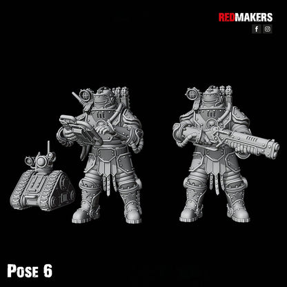 Red Makers Solar Guard Kill Squad x8 (Custom Order) - product image 7 of 9