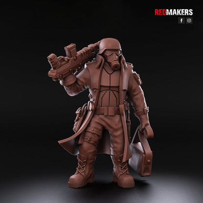 Red Makers Steel Guard Officer and Command Squad (Custom Order) - product image 6 of 10