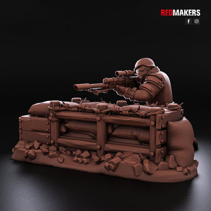 Red Makers Steel Guard Snipers x3 (Custom Order) - product image 2 of 7