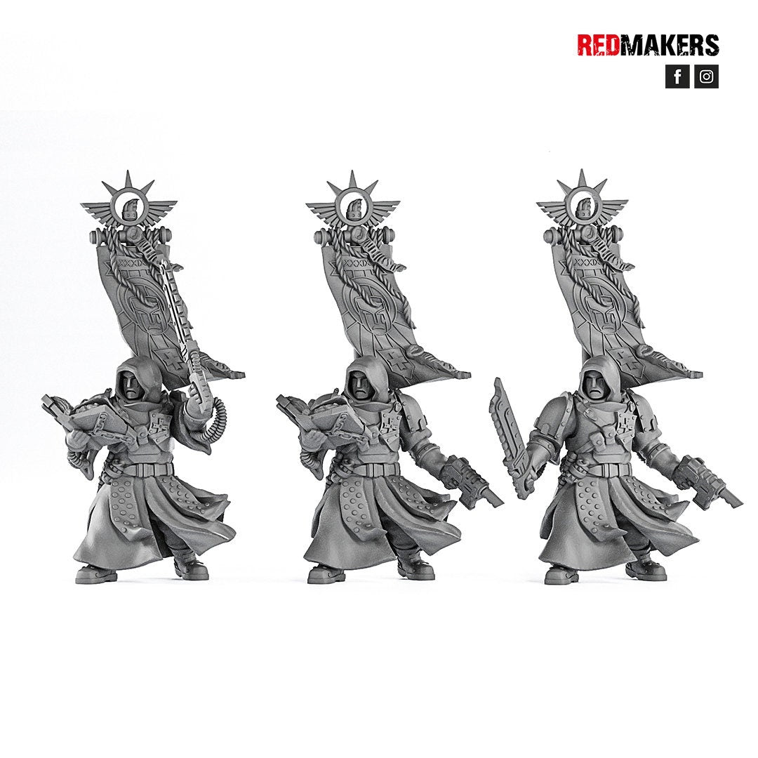 Red Makers Janissaries Lieutenant and Command Squad (Custom Order) - product image 8 of 10
