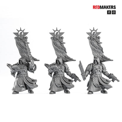 Red Makers Janissaries Lieutenant and Command Squad (Custom Order) - product image 8 of 10