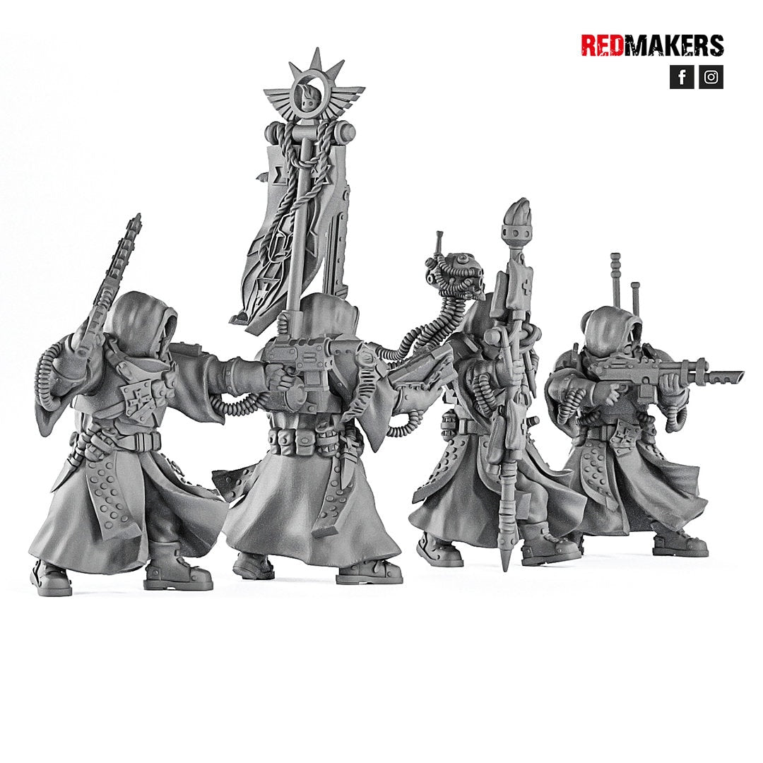 Red Makers - Janissaries Lieutenant and Command Squad (Custom Order)