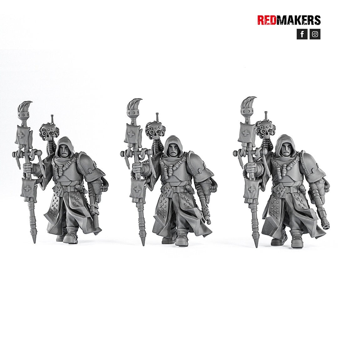 Red Makers - Janissaries Lieutenant and Command Squad (Custom Order)
