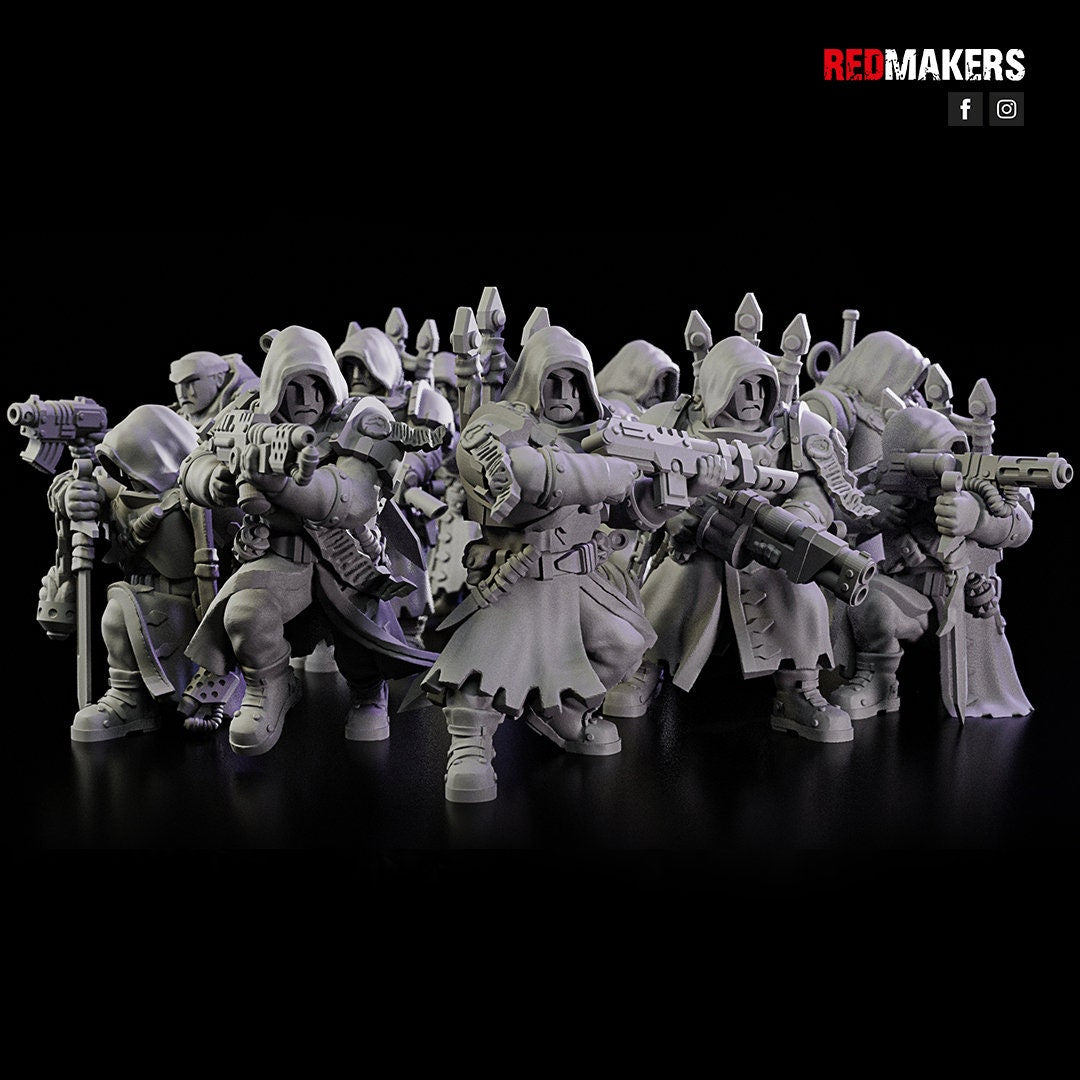 Red Makers Janissaries Squad x10 (Custom Order) - product image 4 of 9