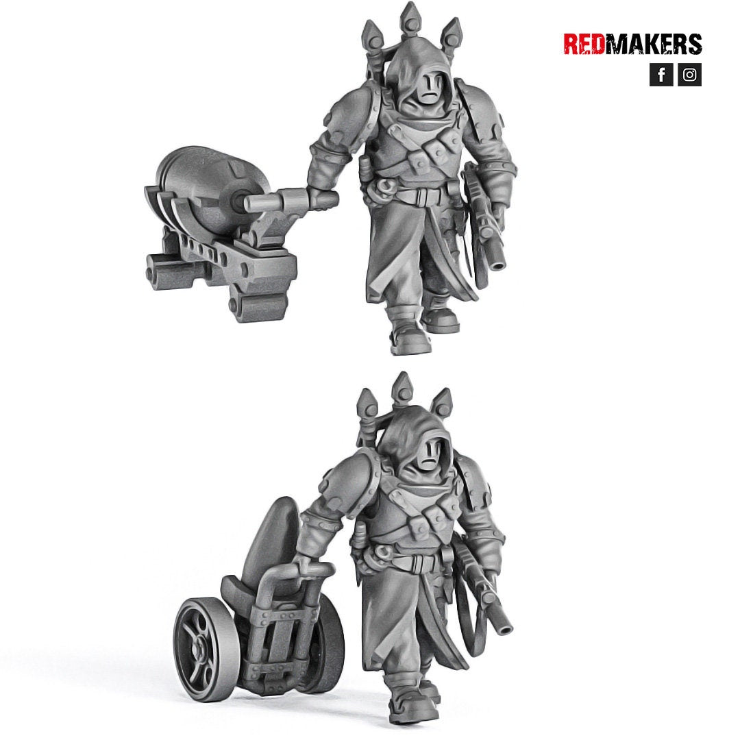 Red Makers Janissaries Artillery Crew x10 (Custom Order) - product image 3 of 9