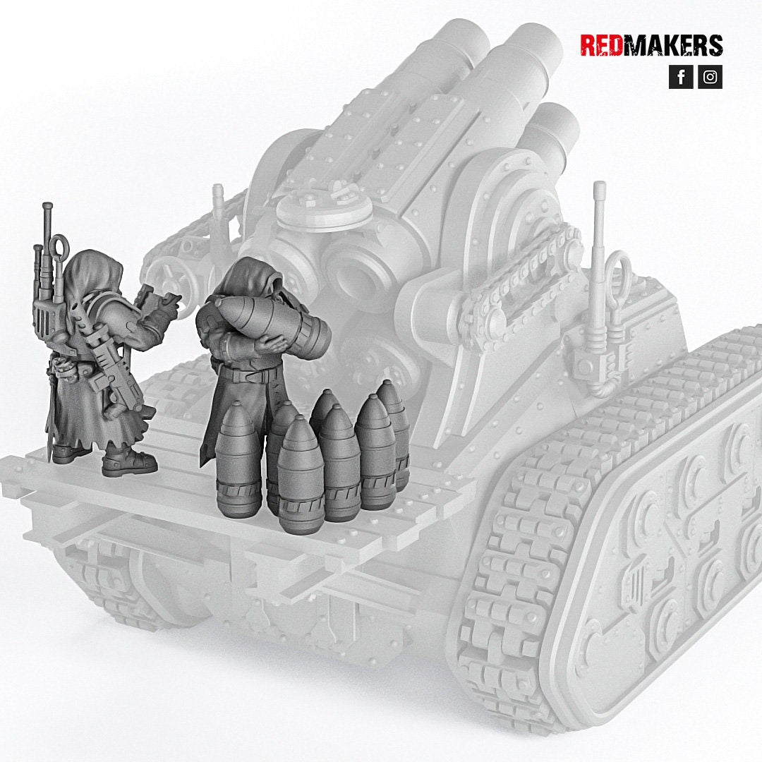 Red Makers Janissaries Artillery Crew x10 (Custom Order) - product image 6 of 9