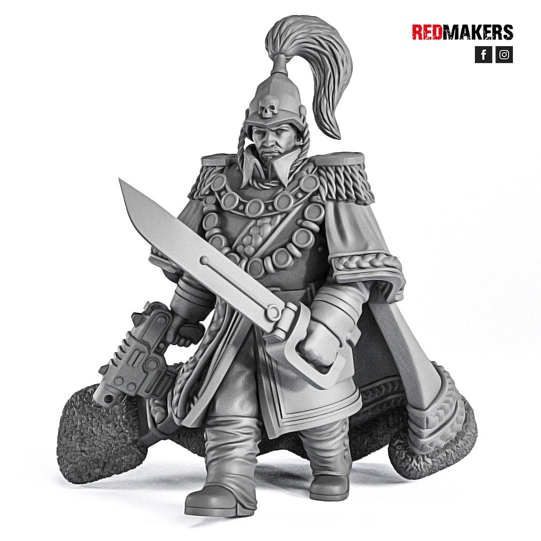 Red Makers Royal Regiment Officer and Command Squad (Custom Order) - product image 1 of 9