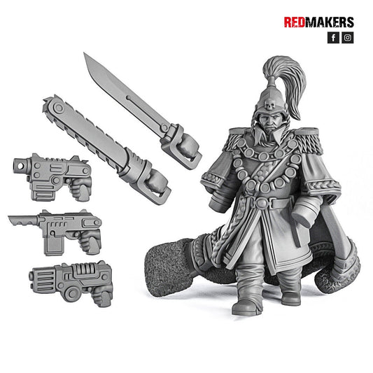 Red Makers Royal Regiment Officer and Command Squad (Custom Order) - product image 2 of 9