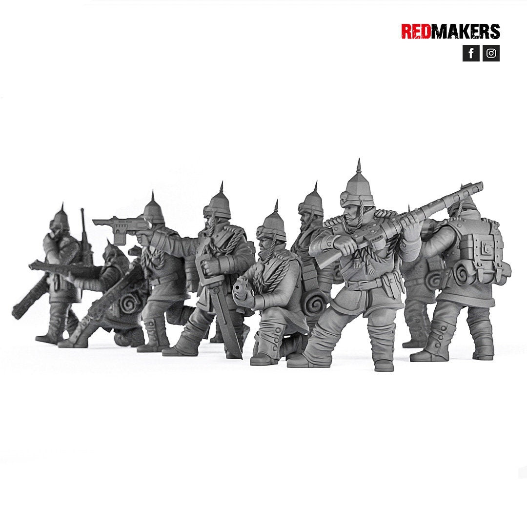 Red Makers Royal Regiment Squad x10 (Custom Order) - product image 1 of 8