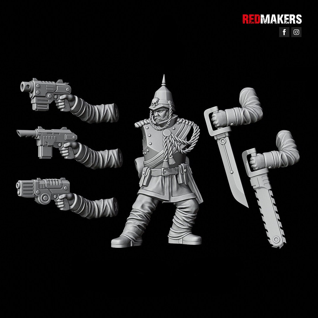 Red Makers - Royal Regiment Squad x10 (Custom Order)