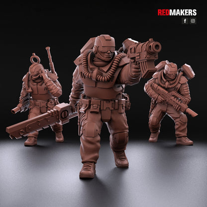 Red Makers Airborne Division Squad x10 (Custom Order) - product image 2 of 9