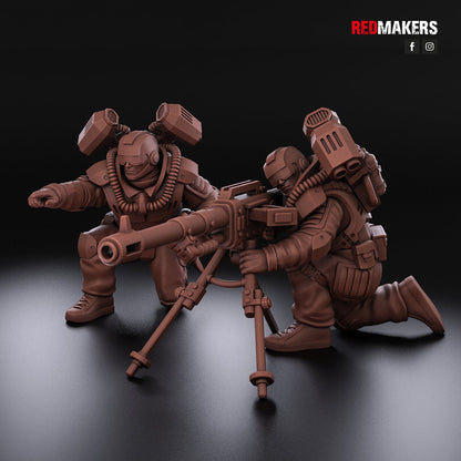 Red Makers Airborne Division Heavy Support Teams x3 (Custom Order) - product image 2 of 9