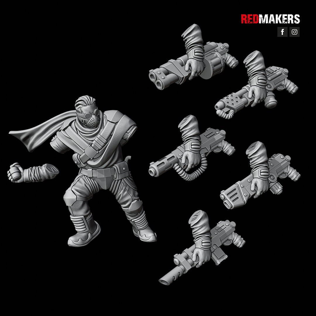 Red Makers Desert Raiders Squad x10 (Custom Order) - product image 7 of 8