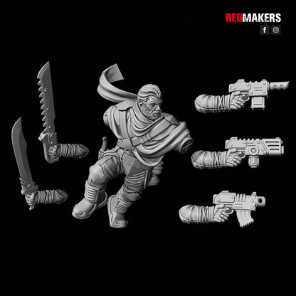 Red Makers Desert Raiders Squad x10 (Custom Order) - product image 8 of 8