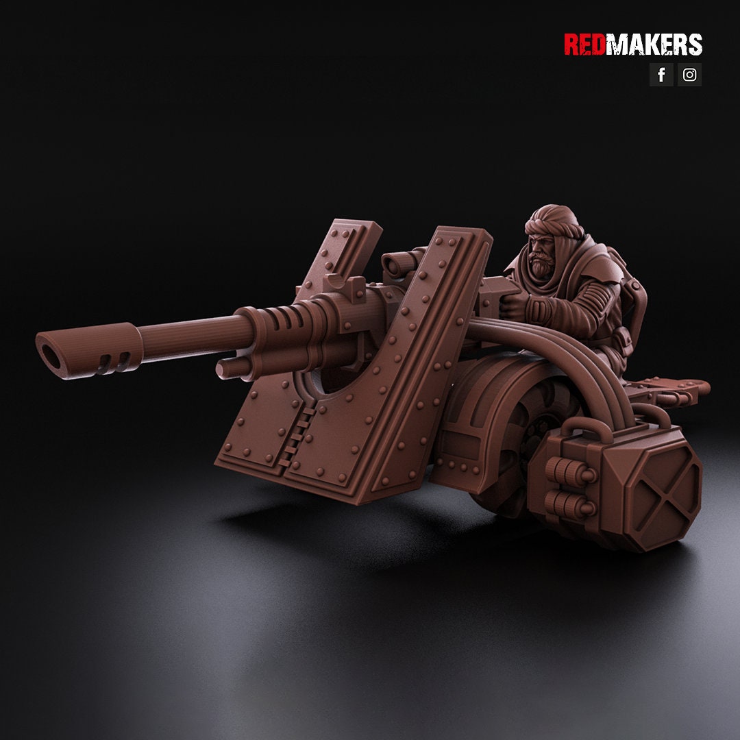 Red Makers Desert Raiders Heavy Support Teams x3 (Custom Order) - product image 6 of 8