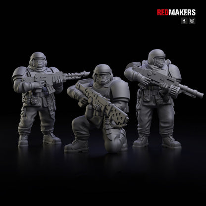 Red Makers Alpha Troops Squad x10 (Custom Order) - product image 6 of 10