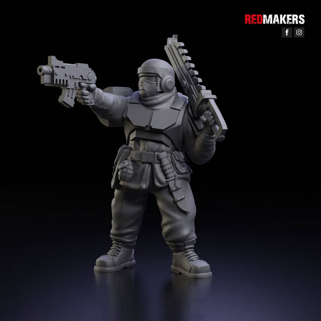Red Makers Alpha Troops Squad x10 (Custom Order) - product image 3 of 10