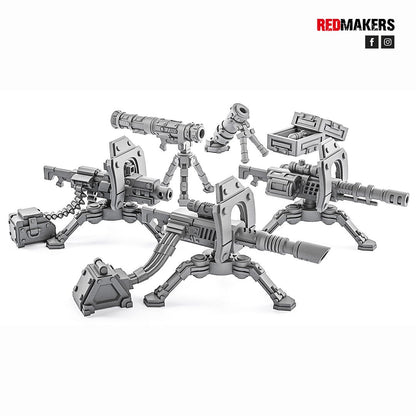 Red Makers Alpha Troops Heavy Support Teams x3 (Custom Order) - product image 7 of 7