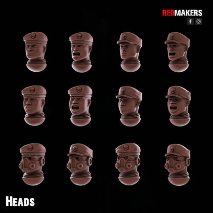 Red Makers Shock Troops Elite Command Squad x4 (Custom Order) - product image 4 of 10
