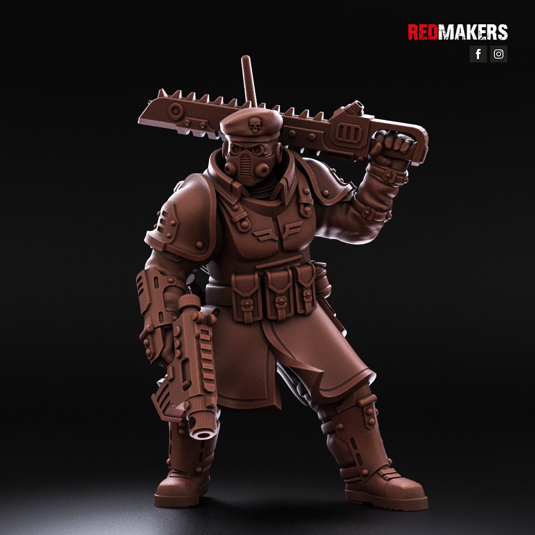Red Makers Shock Troops Elite Command Squad x4 (Custom Order) - product image 6 of 10