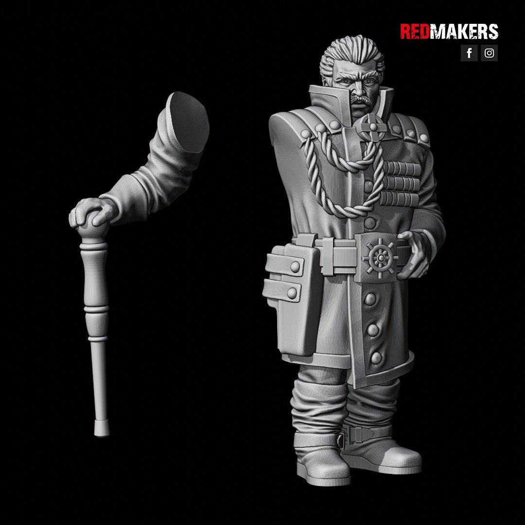 Red Makers Fleet Commander (Custom Order) - product image 4 of 4