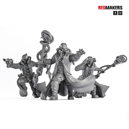 Red Makers Psyker Squad x3 (Custom Order) - product image 1 of 5