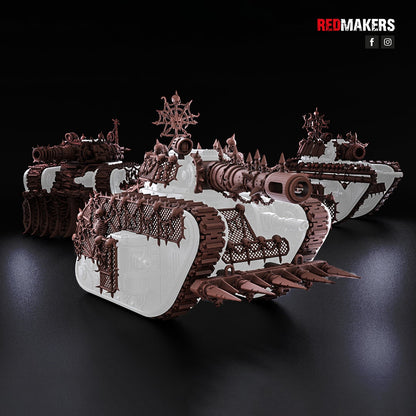 Red Makers Renegade Conversion Set for Legendary Battle Tank – Heretics (Custom Order) - product image 1 of 10