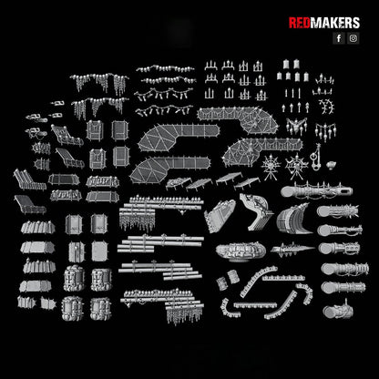 Red Makers Renegade Conversion Set for Legendary Battle Tank – Heretics (Custom Order) - product image 6 of 10