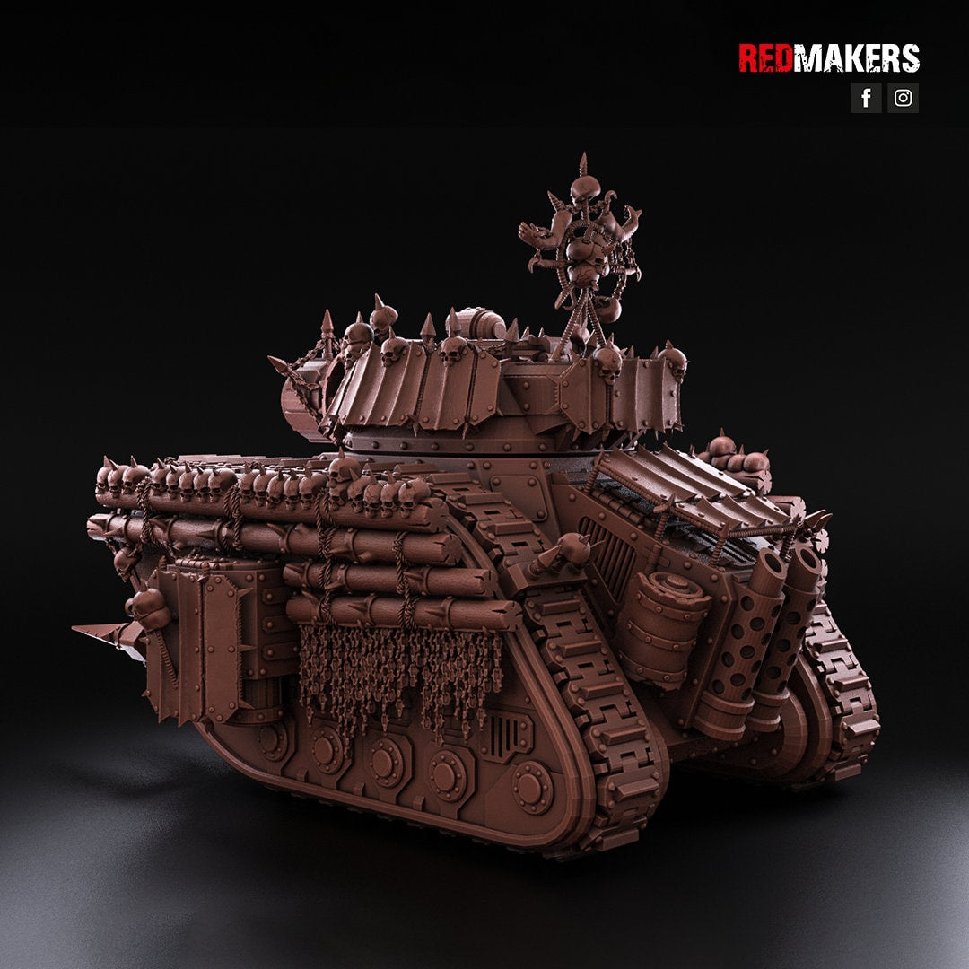 Red Makers Renegade Legendary Battle Tank – Heretics (Custom Order) - product image 6 of 10