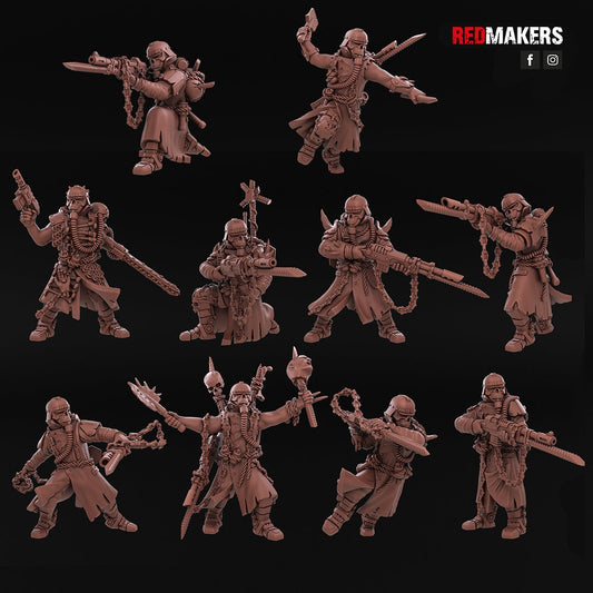 Red Makers Renegade Death Squad x10 - Heretics (Custom Order) - product image 1 of 10