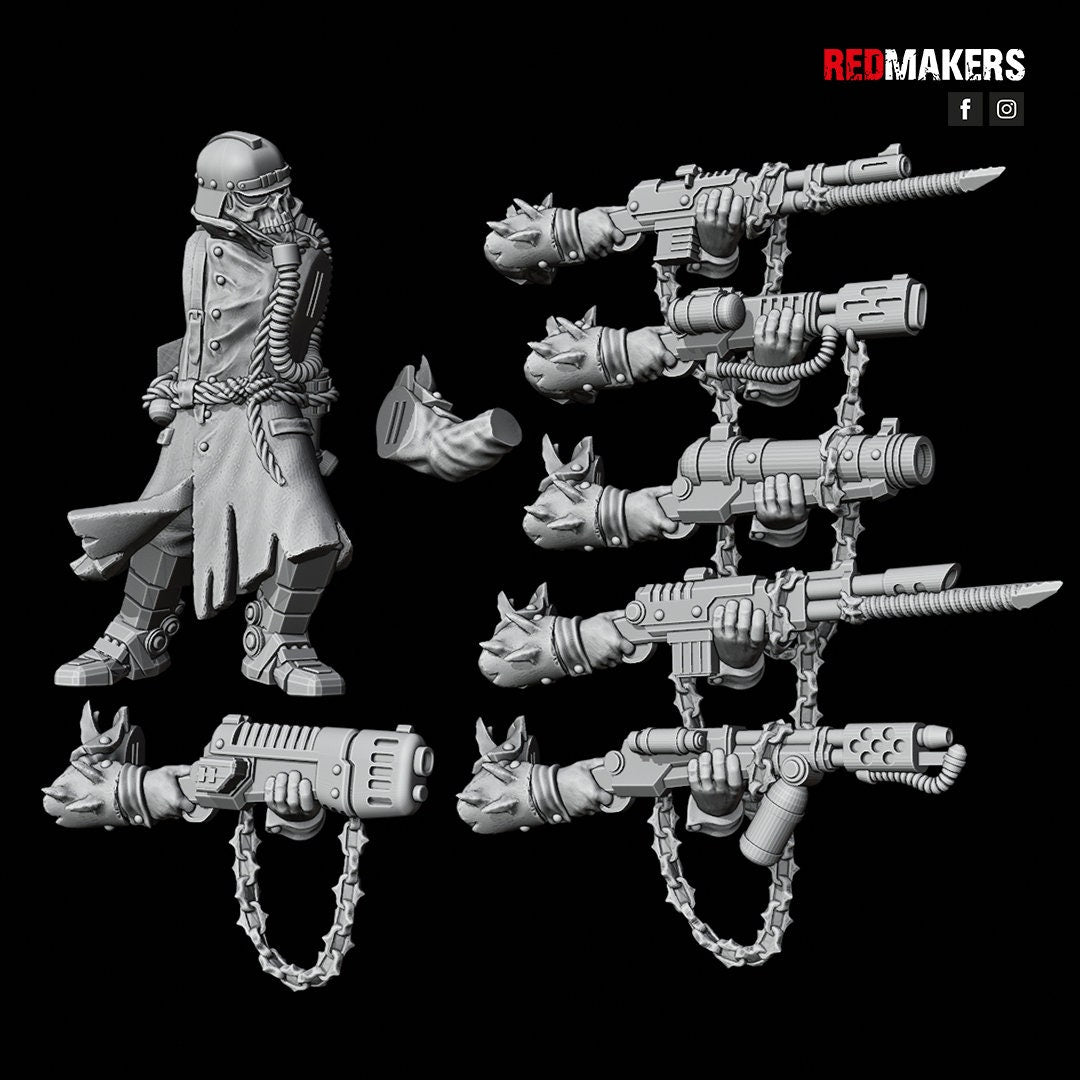 Red Makers Renegade Death Squad x10 - Heretics (Custom Order) - product image 10 of 10