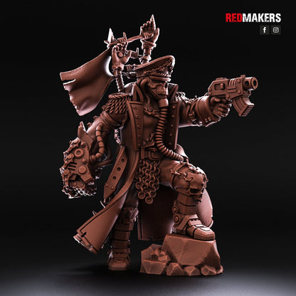 Red Makers Renegade Death Squad Commissar - Heretics (Custom Order) - product image 1 of 5