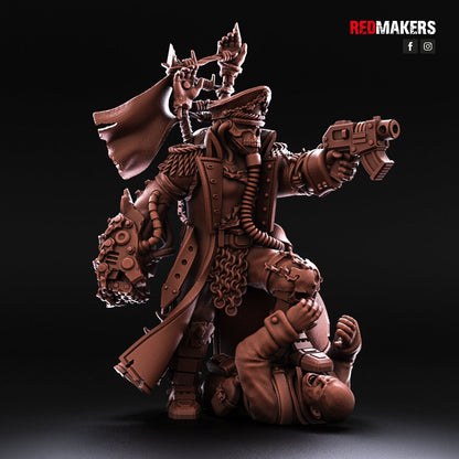 Red Makers Renegade Death Squad Commissar - Heretics (Custom Order) - product image 4 of 5