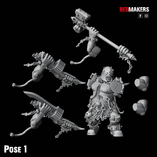 Red Makers Renegade Abhuman Giant Squad x5 - Heretics (Custom Order) - product image 2 of 10