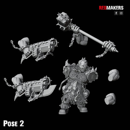 Red Makers Renegade Abhuman Giant Squad x5 - Heretics (Custom Order) - product image 1 of 10