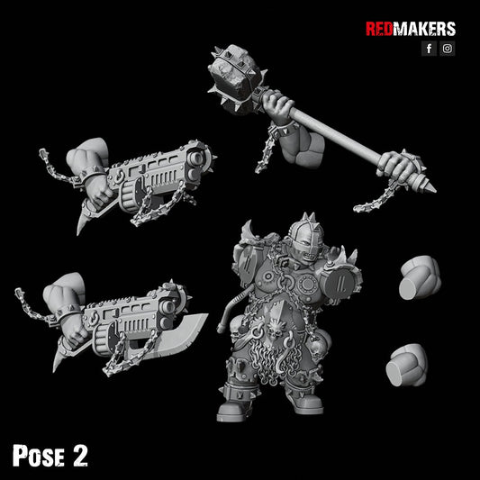 Red Makers Renegade Abhuman Giant Squad x5 - Heretics (Custom Order) - product image 1 of 10