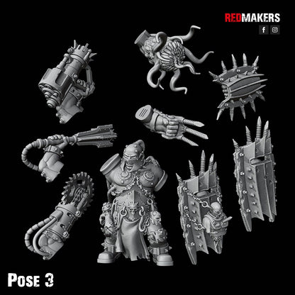 Red Makers Renegade Abhuman Giant Squad x5 - Heretics (Custom Order) - product image 5 of 10