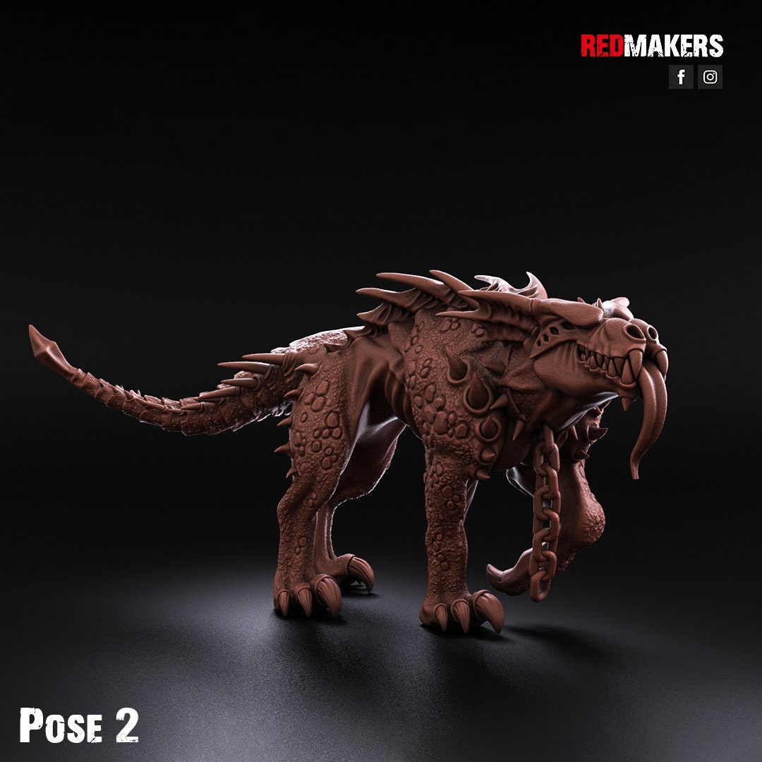 Red Makers Bloodthirsty HellHounds Pack x5 (Custom Order) - product image 5 of 7